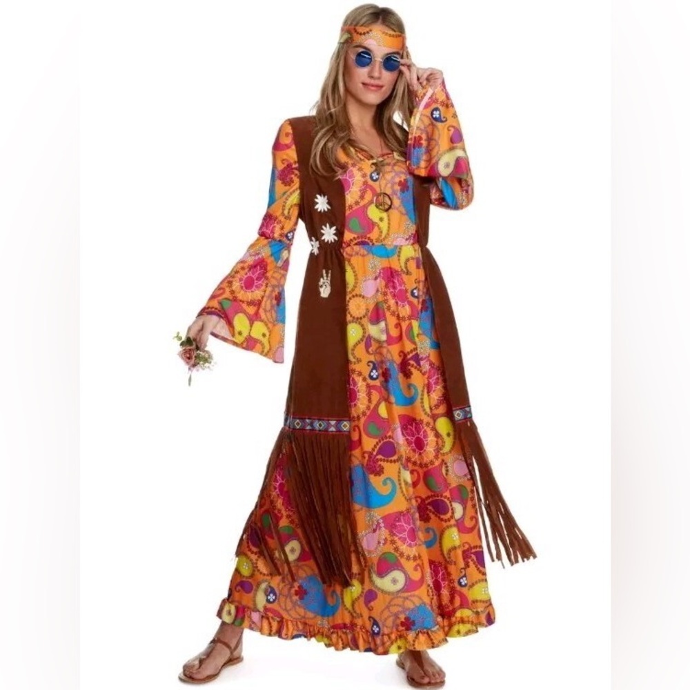 Morph Costumes Hippie Woman Flower Child Halloween